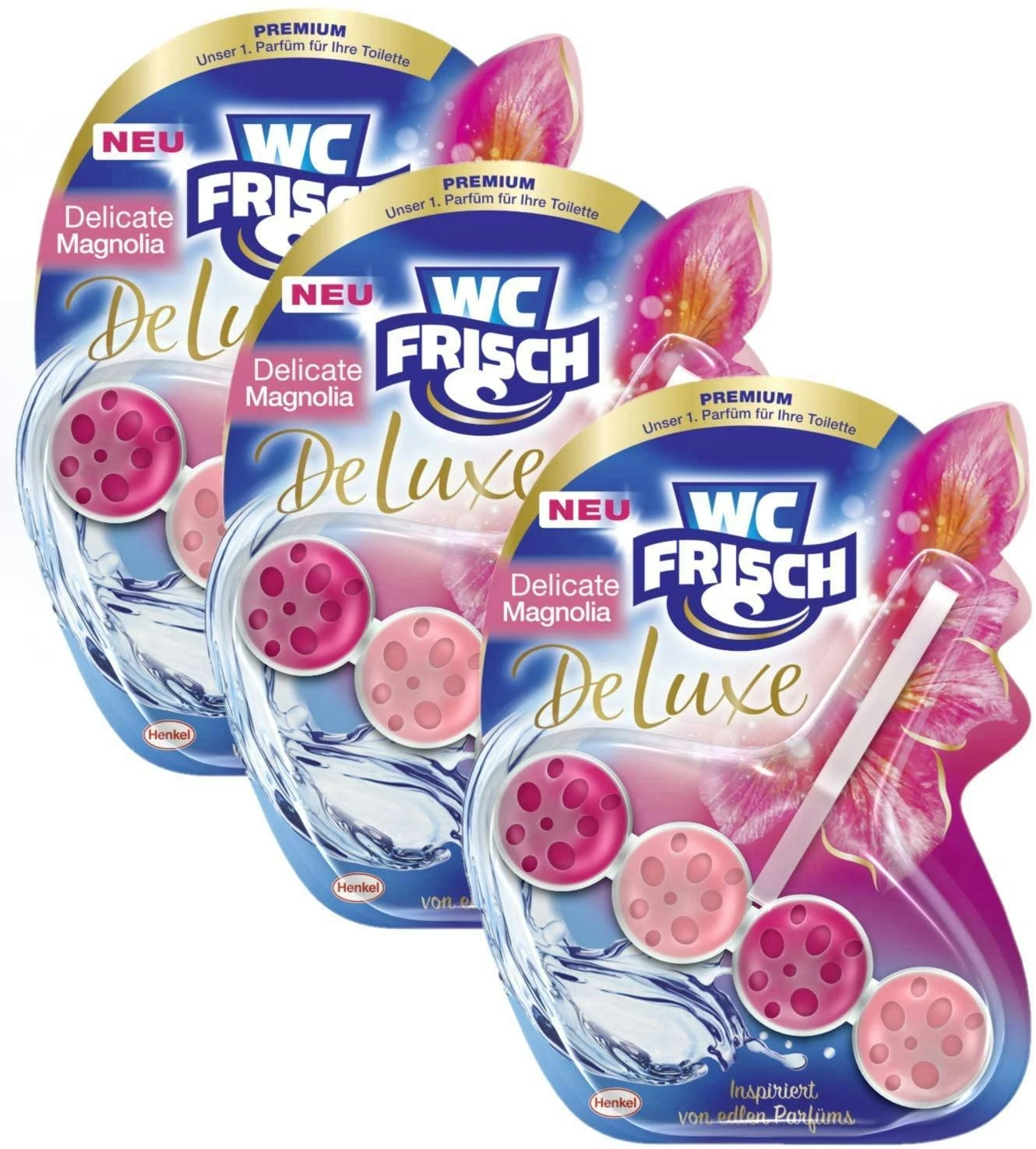 WC FRISCH Duo-Duftspüler Lemon WC Reiniger & WC-Duftstein 1 Stück Badreiniger – Bild 7