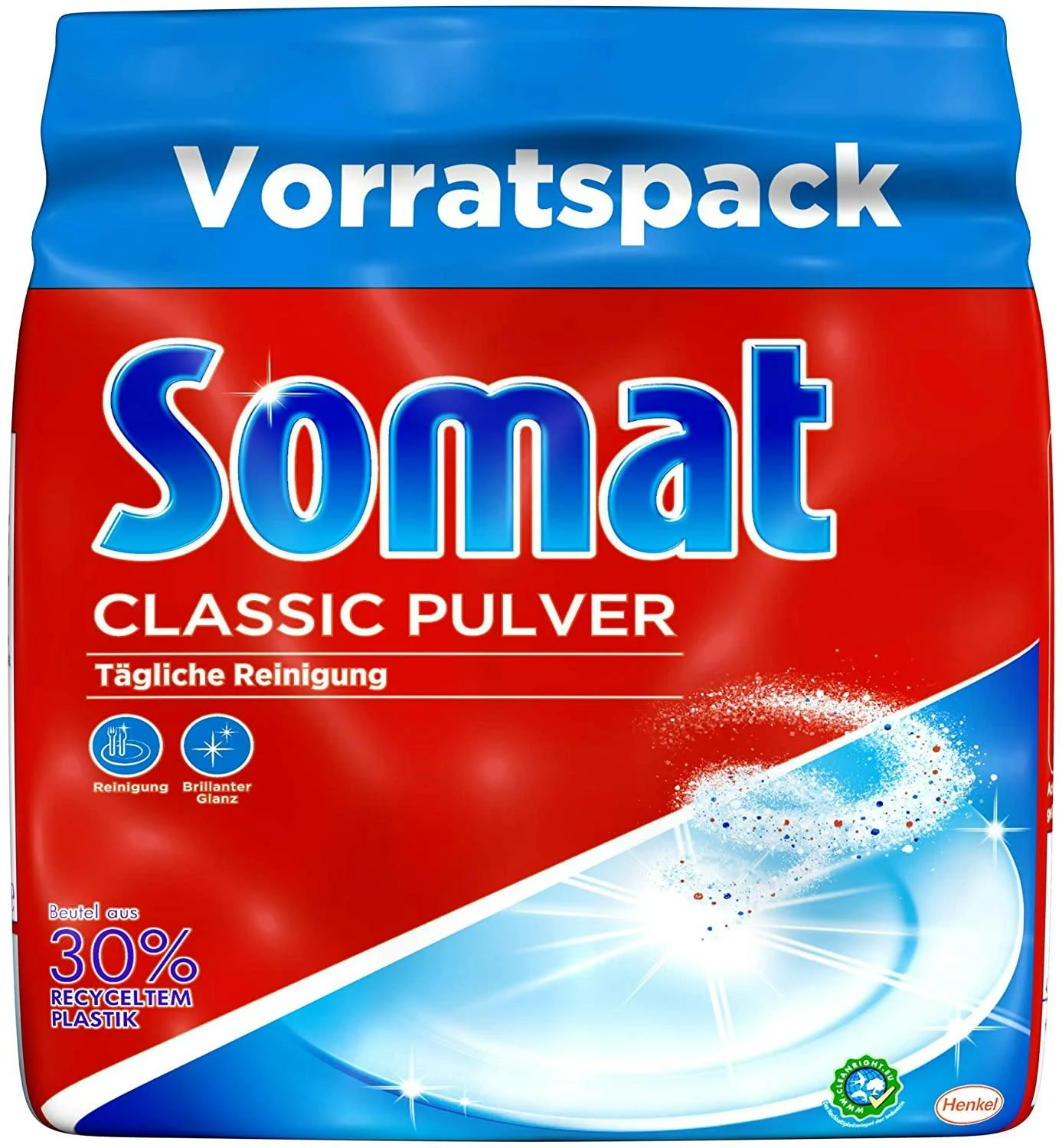 Somat Classic Pulver Geschirrspülmittel 5x1200 G Spülmaschinentabs Reinigung – Bild 6