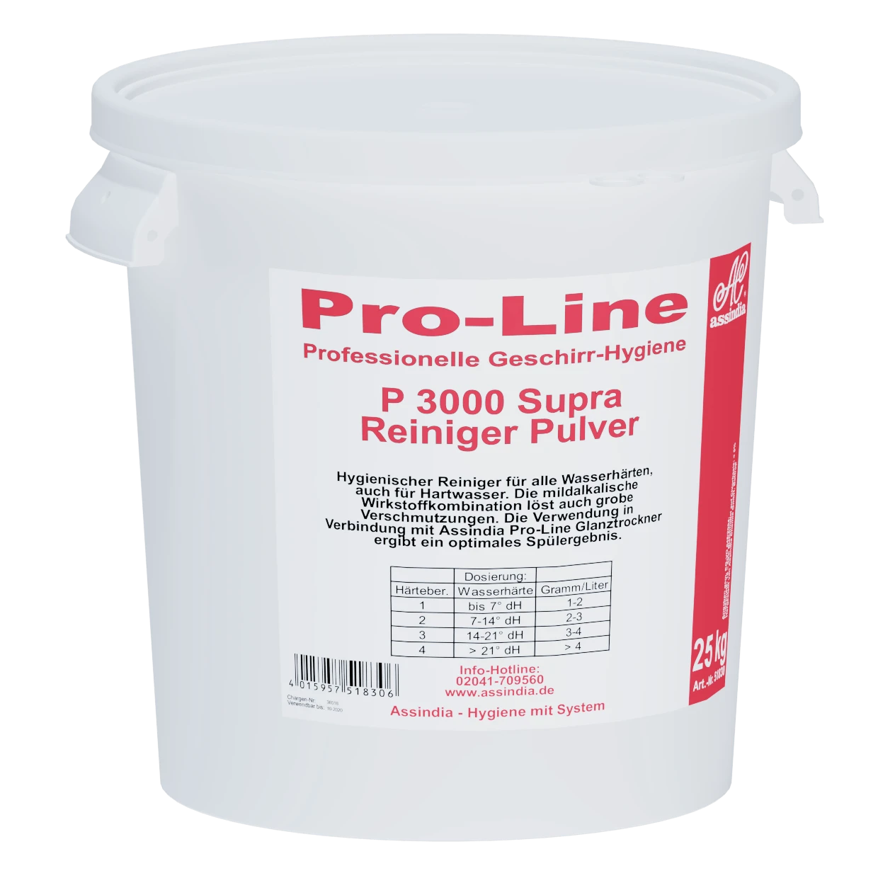 ProLine P3000 Supra Geschirr-Reiniger Pulver 5kg – Bild 3