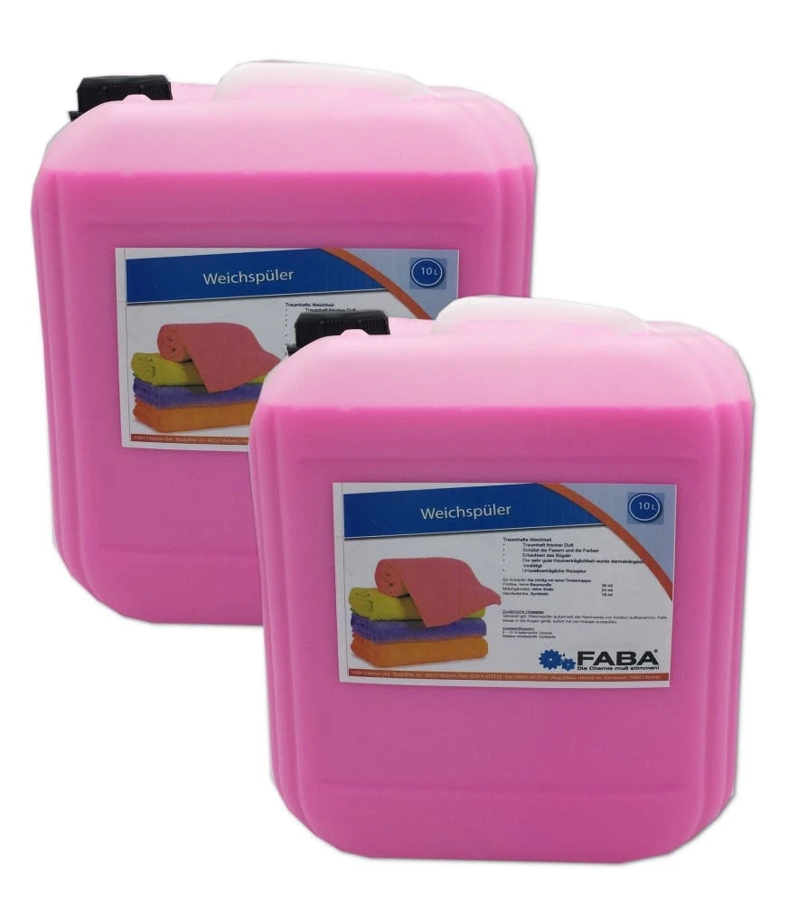 10 L Weichspüler Konzentrat Rose Im Kanister – Bild 2
