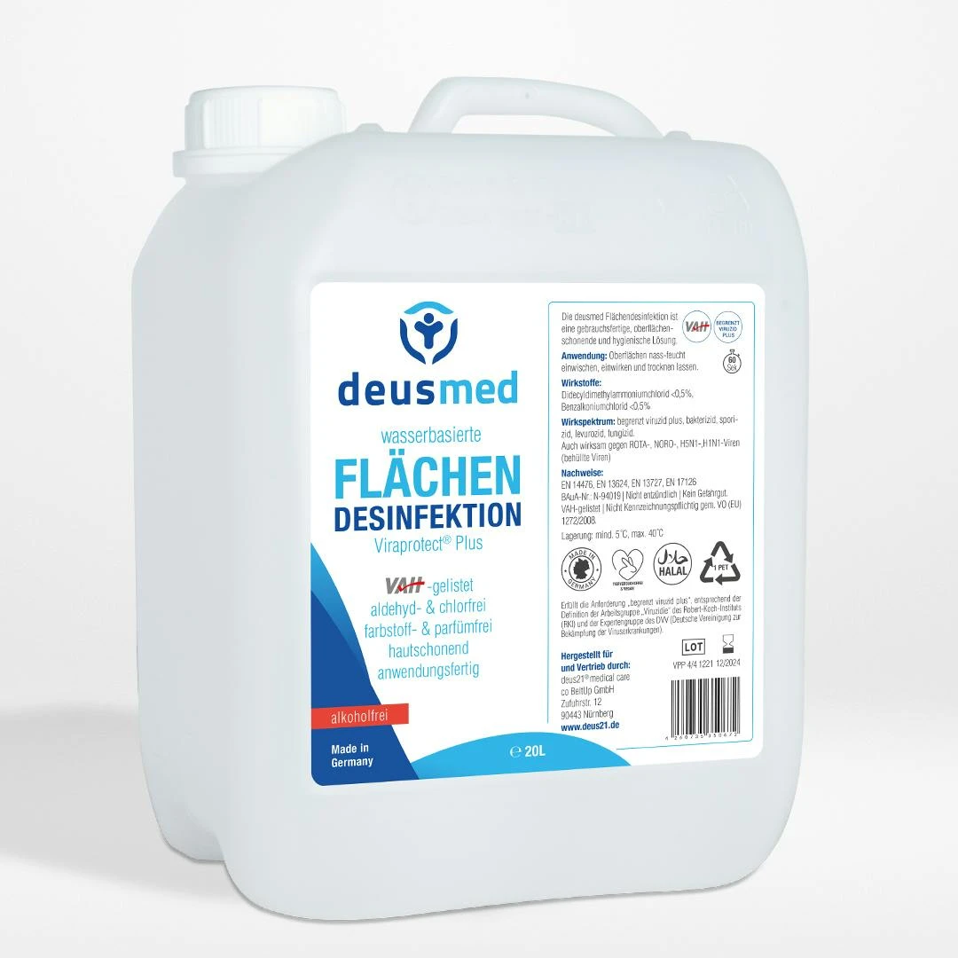5000ml | ALKOHOLFREIE Handdesinfektion | DEUSMED | VAH Gelistet – Bild 5