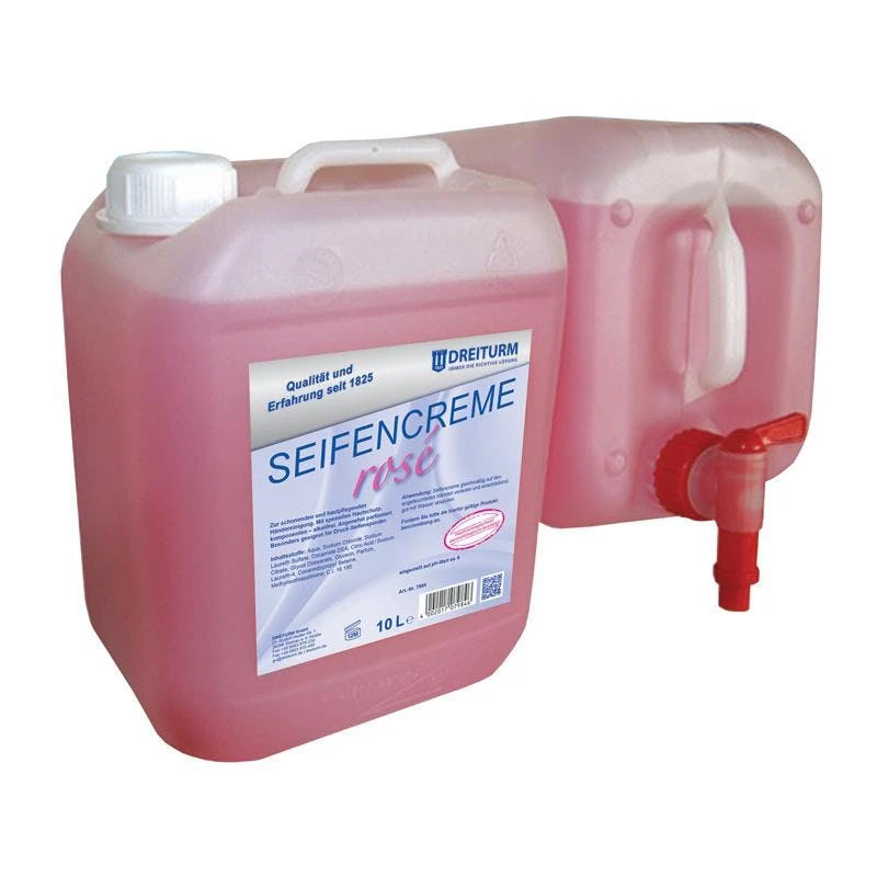 Dreiturm Seifencreme Rosé Handwaschcreme 10 L Kanister