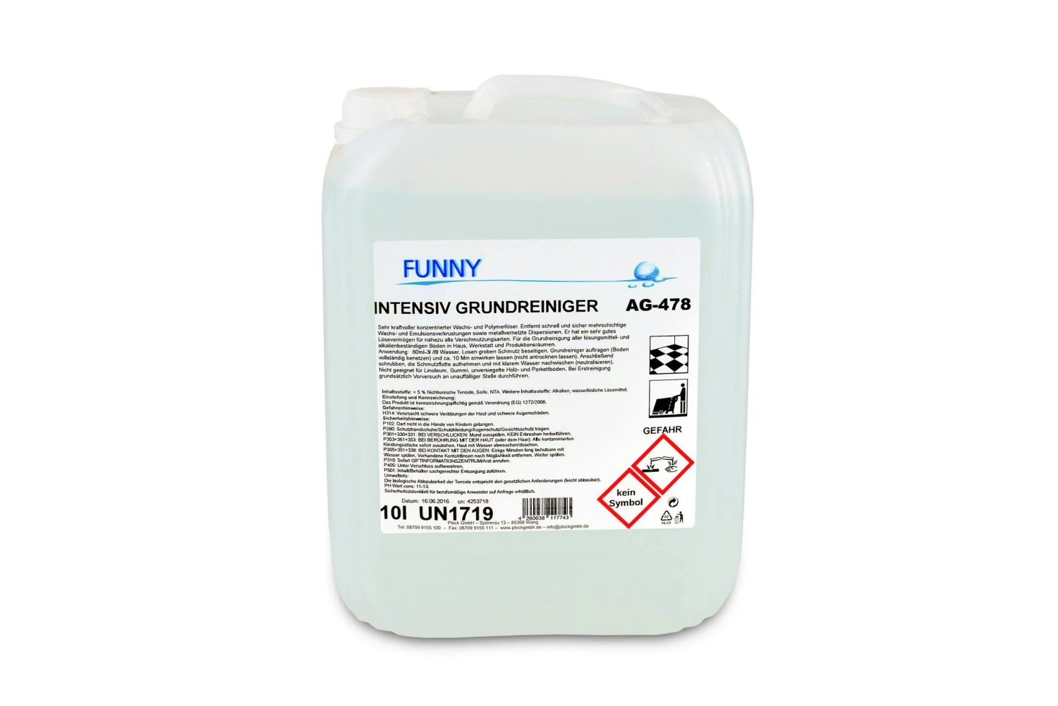 Holzwischpflege Laminatreiniger Lamiclean 467 10 Liter – Bild 5