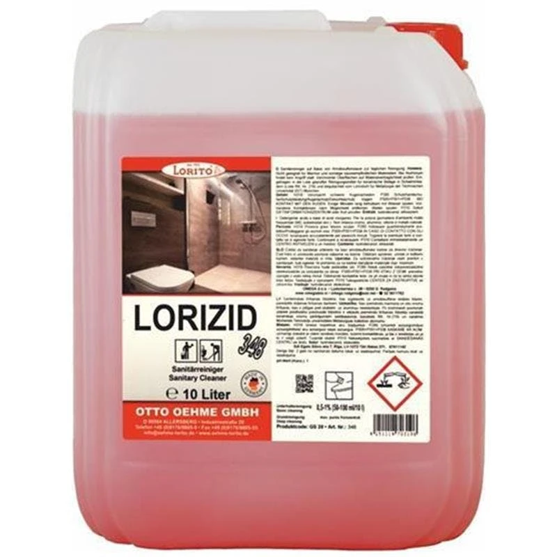 Sanitärreiniger Lorizid 348 1 Liter – Bild 2