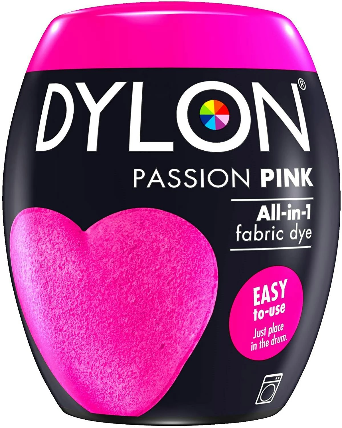 Dylon Leidenschaft Rosa Maschinenfarbstoff Aushülsen 3x350g Färben Farben – Bild 3