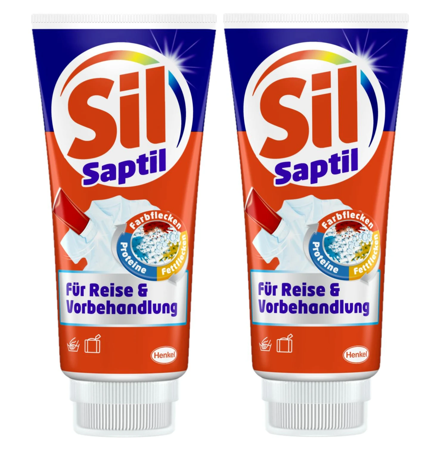 Sil Saptil Für Reise Vorbehandlung Universalfleckenentferner 10x200 Ml Reiniger – Bild 2