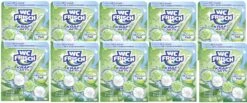 WC Frisch Kraft-Aktiv 10er Pack Pro Nature Minze WC-Reiniger 10x1 Stück