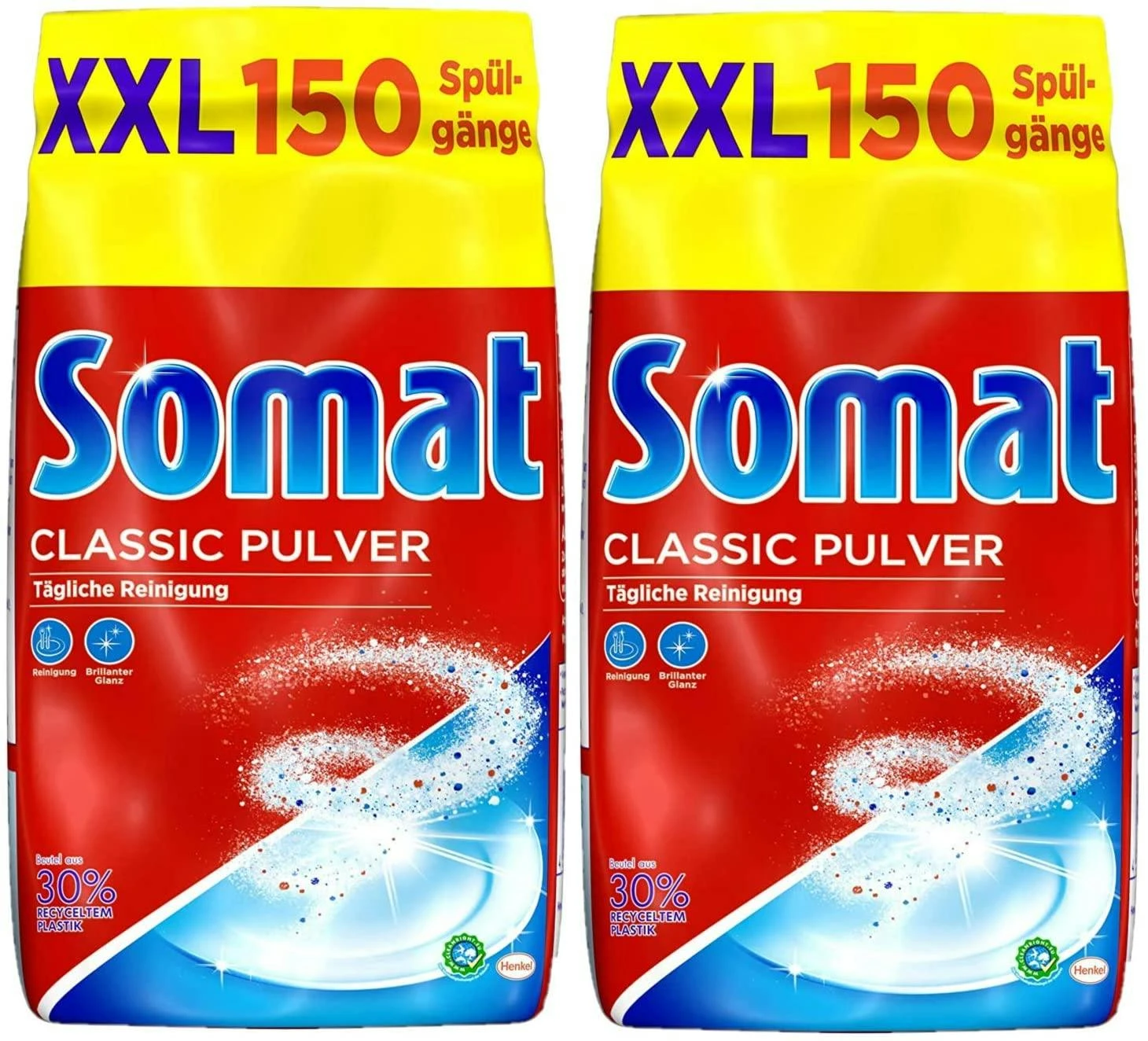 Somat Classic Pulver Geschirrspülmittel 5x1200 G Spülmaschinentabs Reinigung – Bild 4
