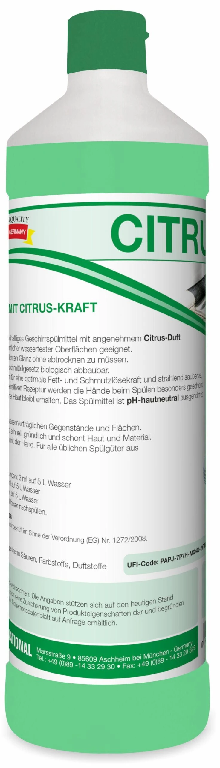 Dreiturm SPÜLIX Handspülmittel 1 L Flasche – Bild 3