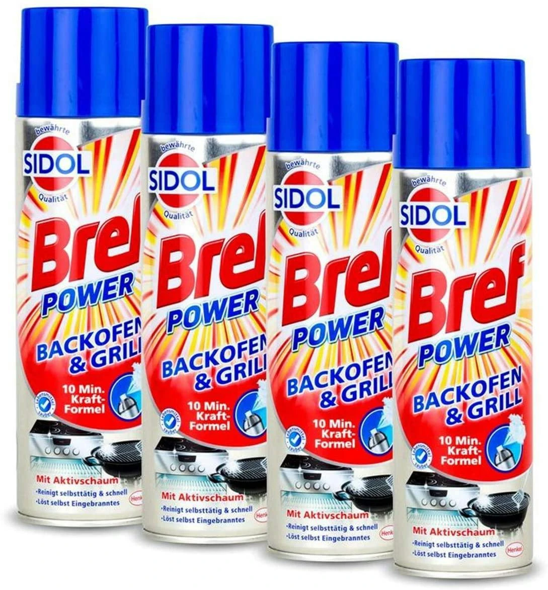 Bref Power Ceran & Stahl 6er Pack Edelstahl Reinigung 500 Ml Reinigungsmittel – Bild 5