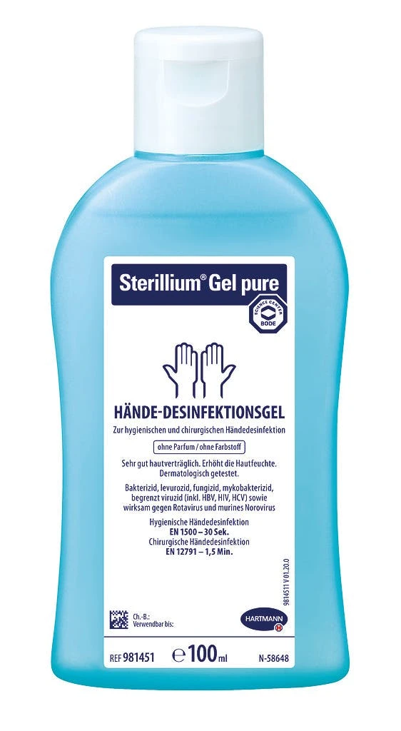 Bode Sterillium Virugard Händedesinfektion, RKI, 100 Ml – Bild 5