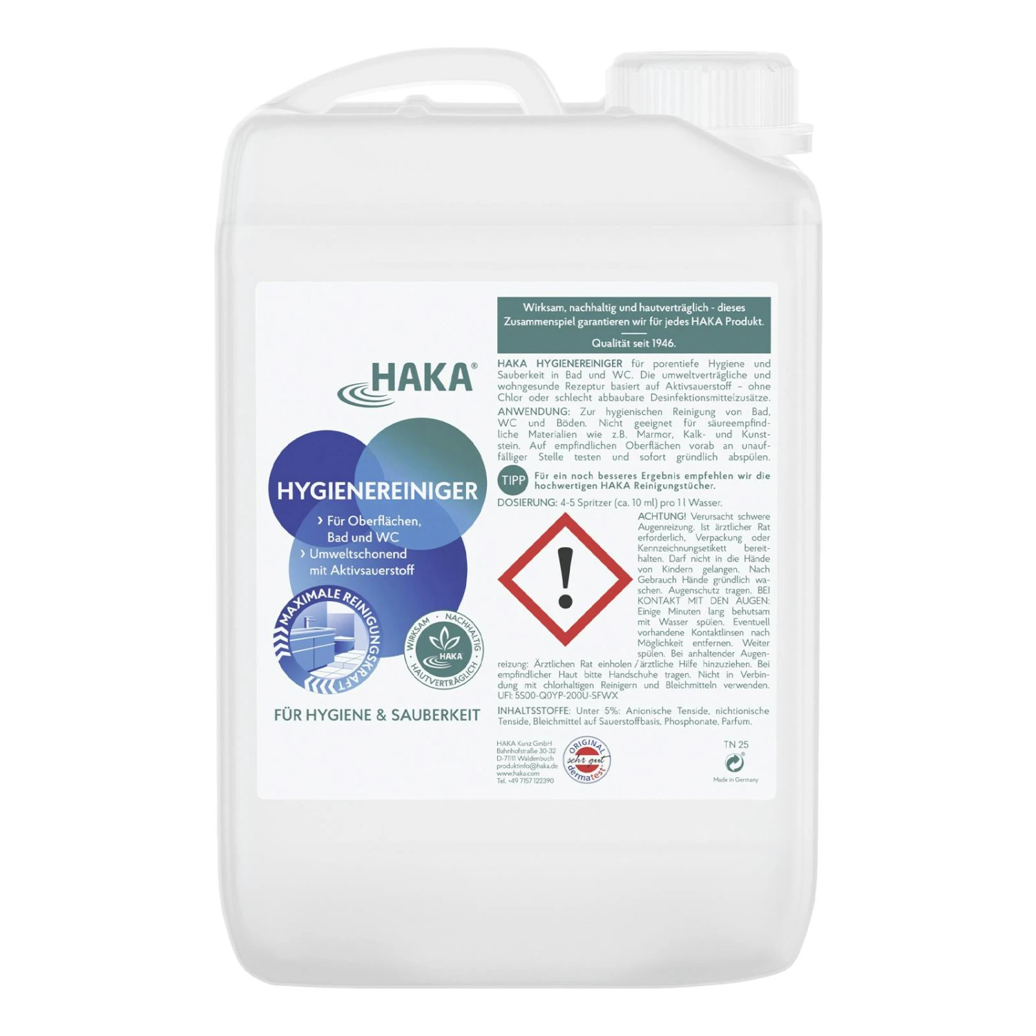 HAKA Hygienereiniger, 750 Ml – Bild 3