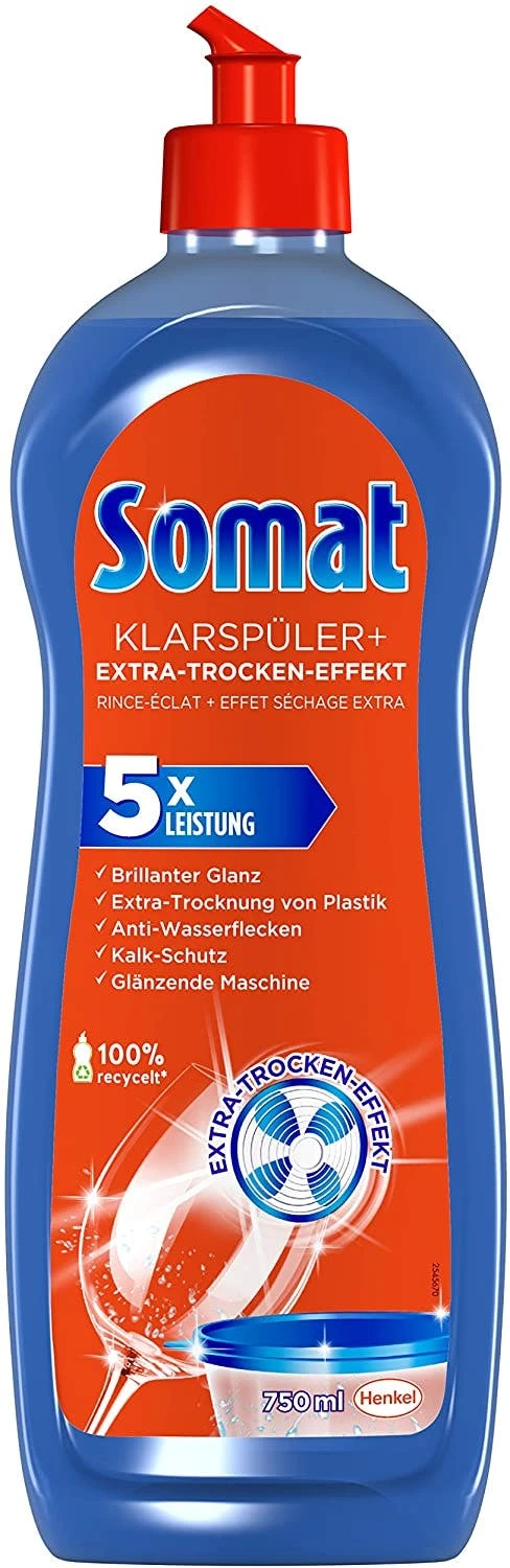 Somat Klarspüler Geschirrreiniger 10x750 Ml Spülmaschinenreiniger Reinigung – Bild 6