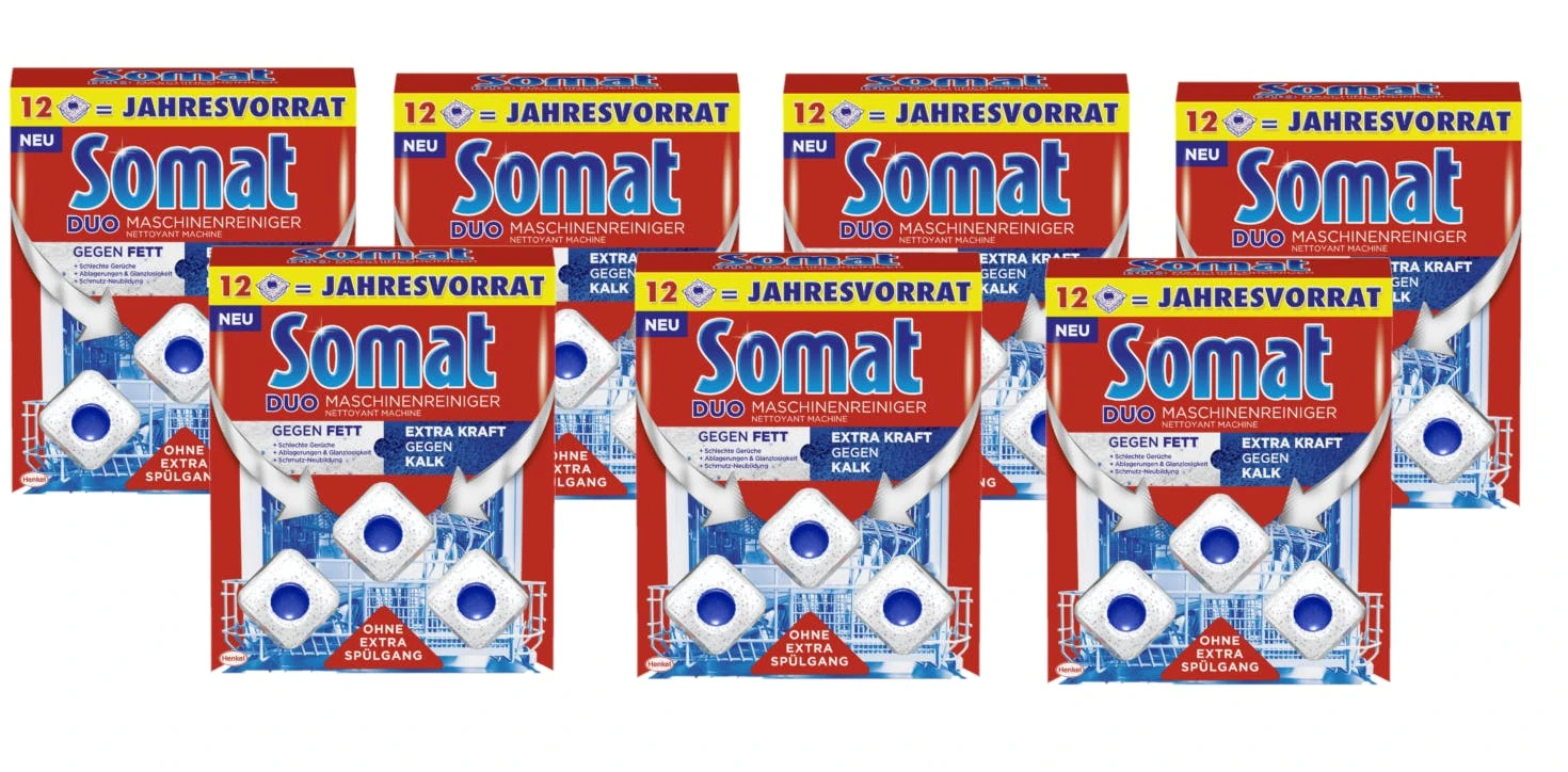 Somat 12 Gold Multiaktiv Spülmaschinentabs 2x22 Tabs Geschirrspültabs Reinigung – Bild 7