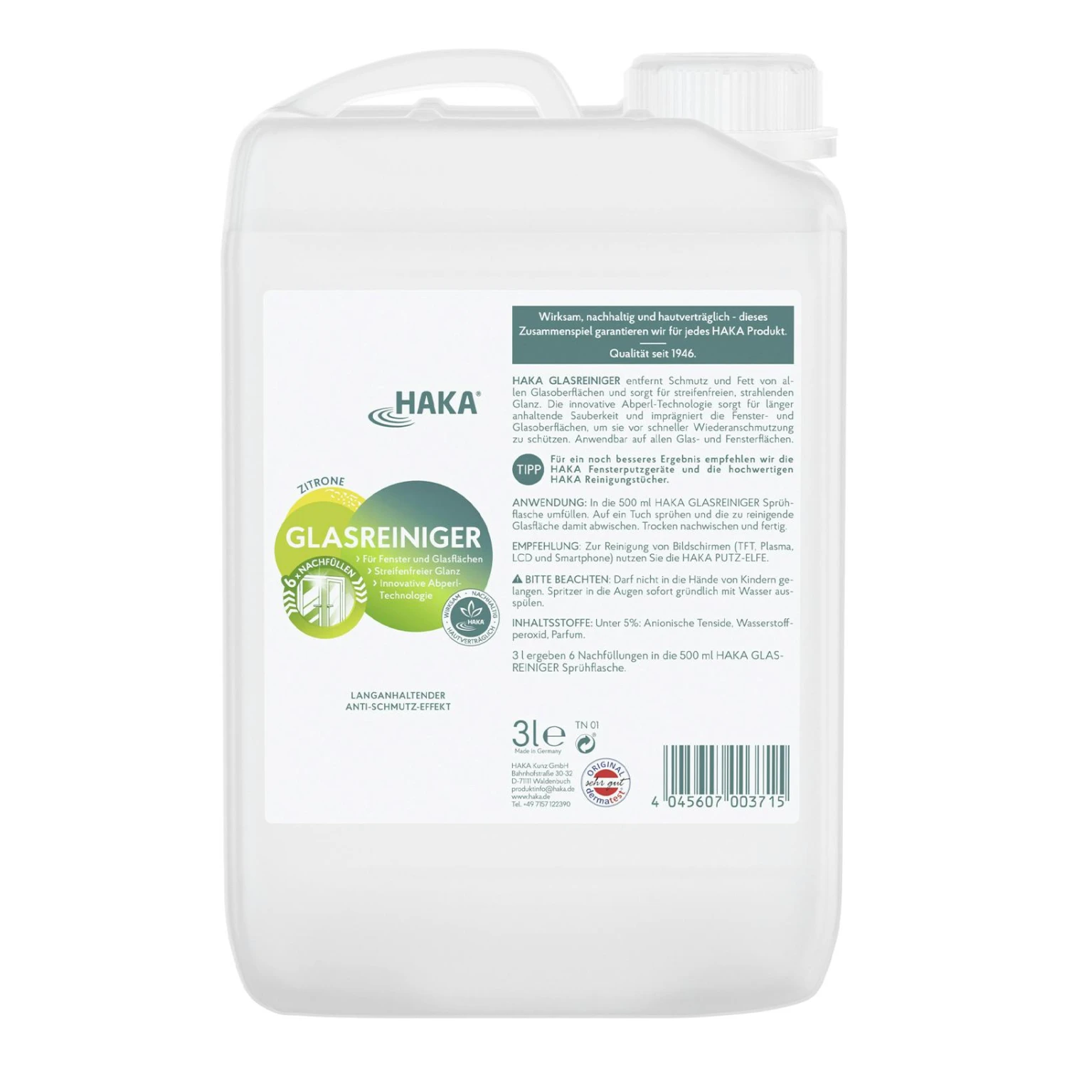 HAKA Glasreiniger Spray, 500 Ml – Bild 2