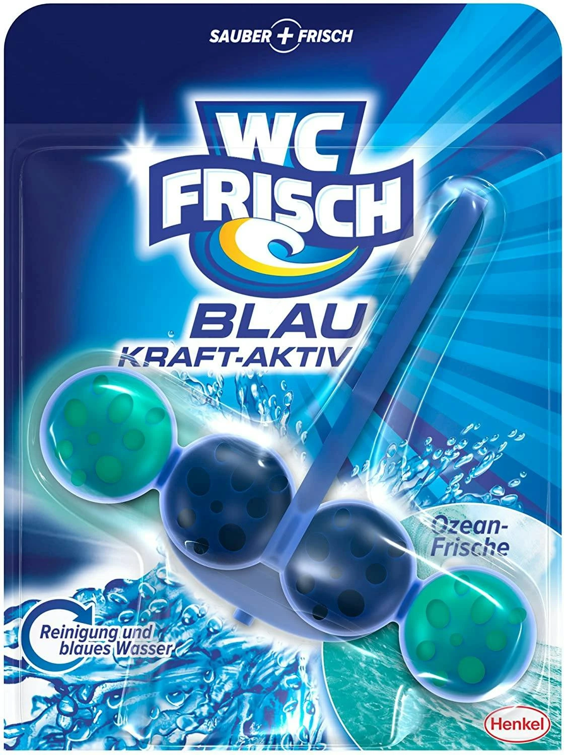 WC Frisch Kraft-Aktiv Blauspüler Ozean-Frische 5x1 Stück WC Reinigen Reiniger – Bild 6