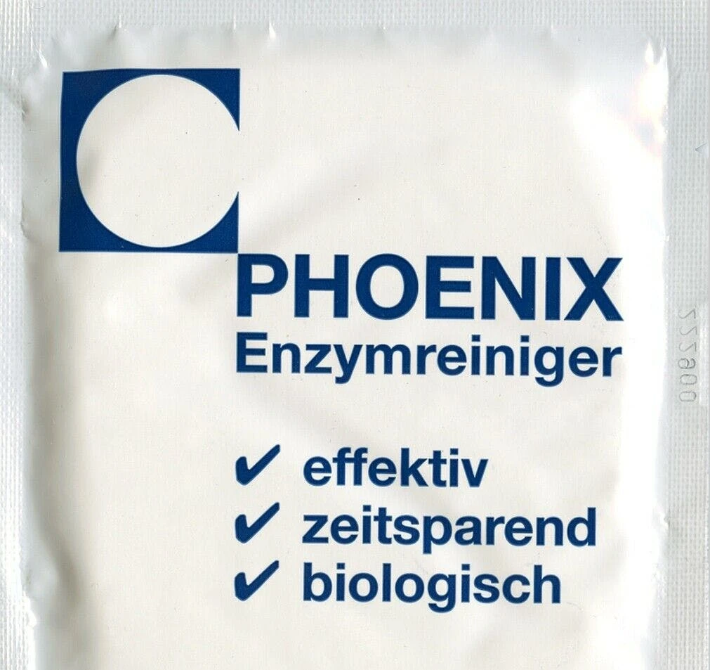 Phoenix Enzymreiniger Saunareiniger, Infrarotkabinenreiniger 5 X 20 Gr Siegelbeutel = 5,0 - 7,5 Liter – Bild 3