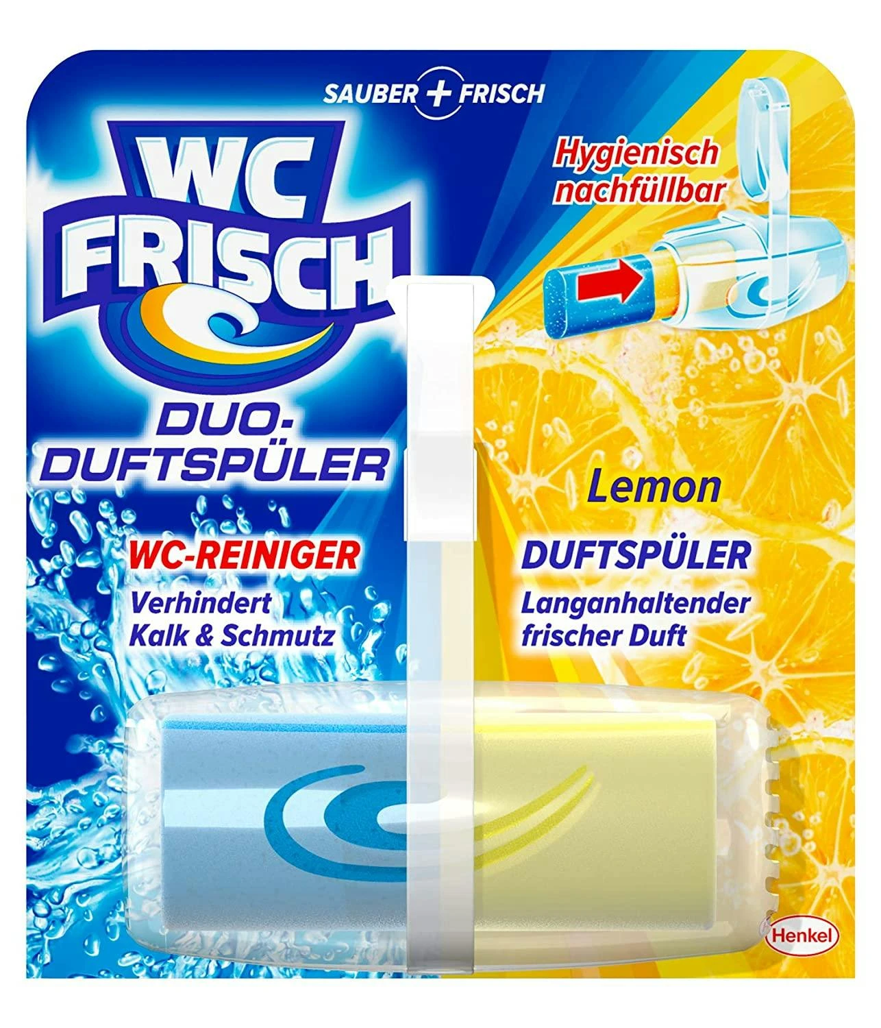 WC FRISCH DeLuxe Royal Orchid WC Reiniger Und WC-Duftspüler 1 Stück Badreiniger – Bild 2