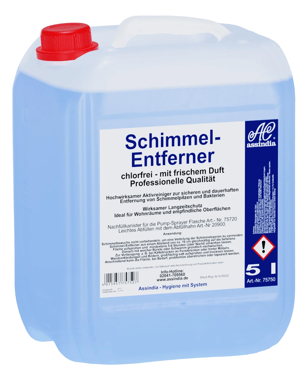 Schimmelentferner Professional Chlorfrei 500ml Sprayer – Bild 6