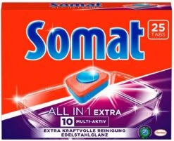 Somat Tabs 10 All In 1 Extra 25 Spülmaschinentabs 450g Spülmaschinenreiniger