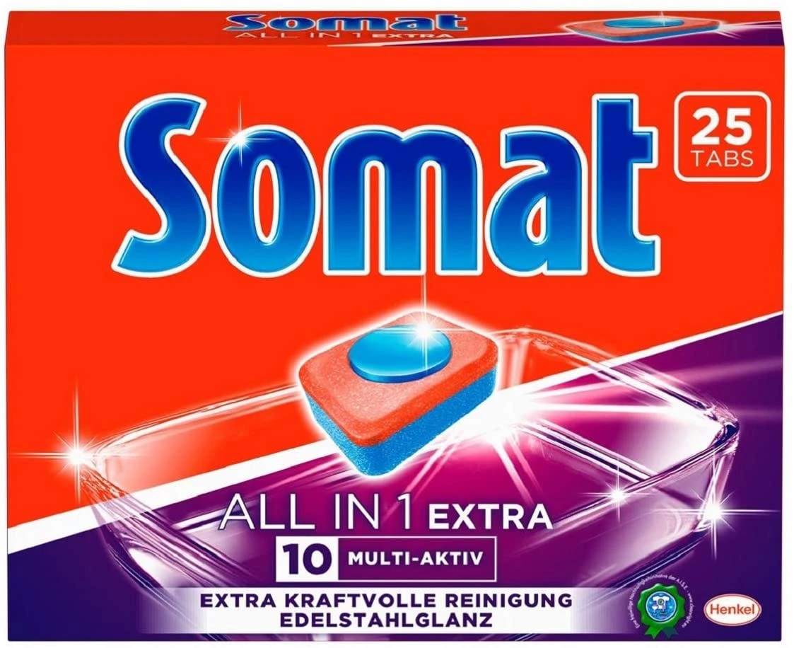 Somat Klarspüler Geschirrreiniger 10x750 Ml Spülmaschinenreiniger Reinigung – Bild 3