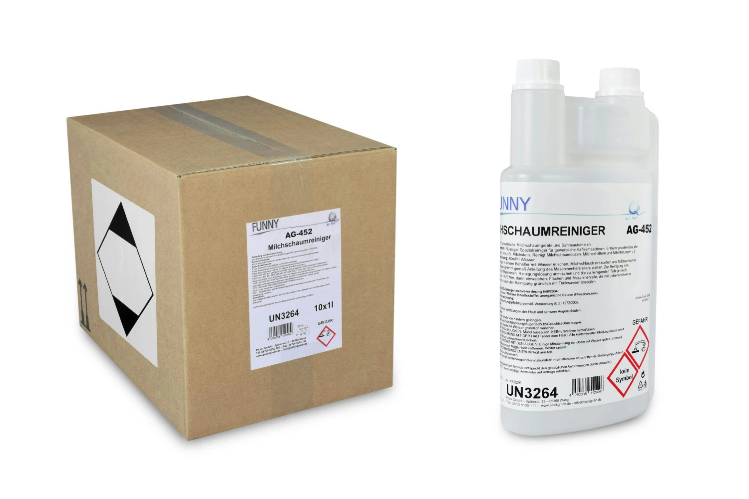 Funny Milchschaumreiniger 10 X 1 L Für Milchschaumgeräte Und Sahneautomaten – Bild 6