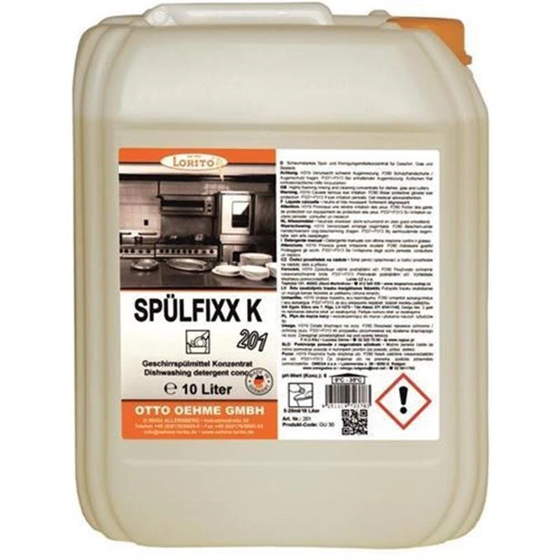 Lorito Spülfixx H 205 Geschirrspülmittel Ohne Parfüm 1 Liter – Bild 4