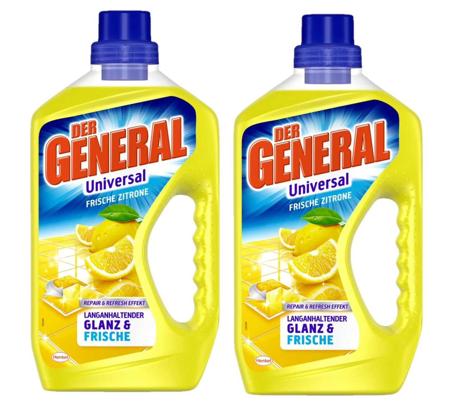 Der General Universal Frische Zitrone Allzweckreiniger 8x750 Ml Reiniger – Bild 4