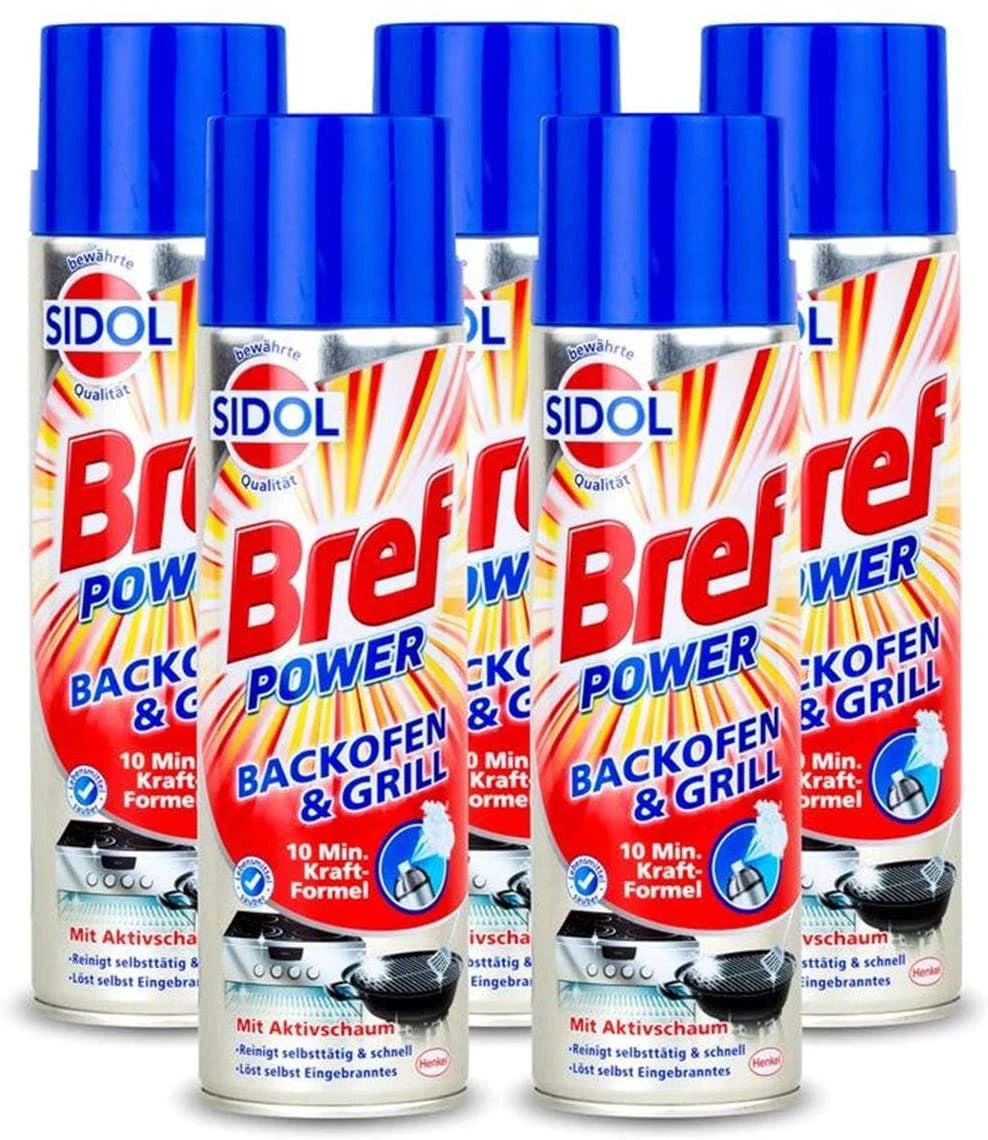 Bref Power Ceran & Stahl 6er Pack Edelstahl Reinigung 500 Ml Reinigungsmittel – Bild 4