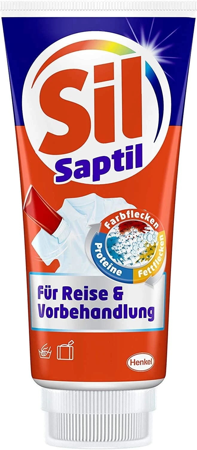 Sil Saptil Für Reise Vorbehandlung Universalfleckenentferner 10x200 Ml Reiniger – Bild 6