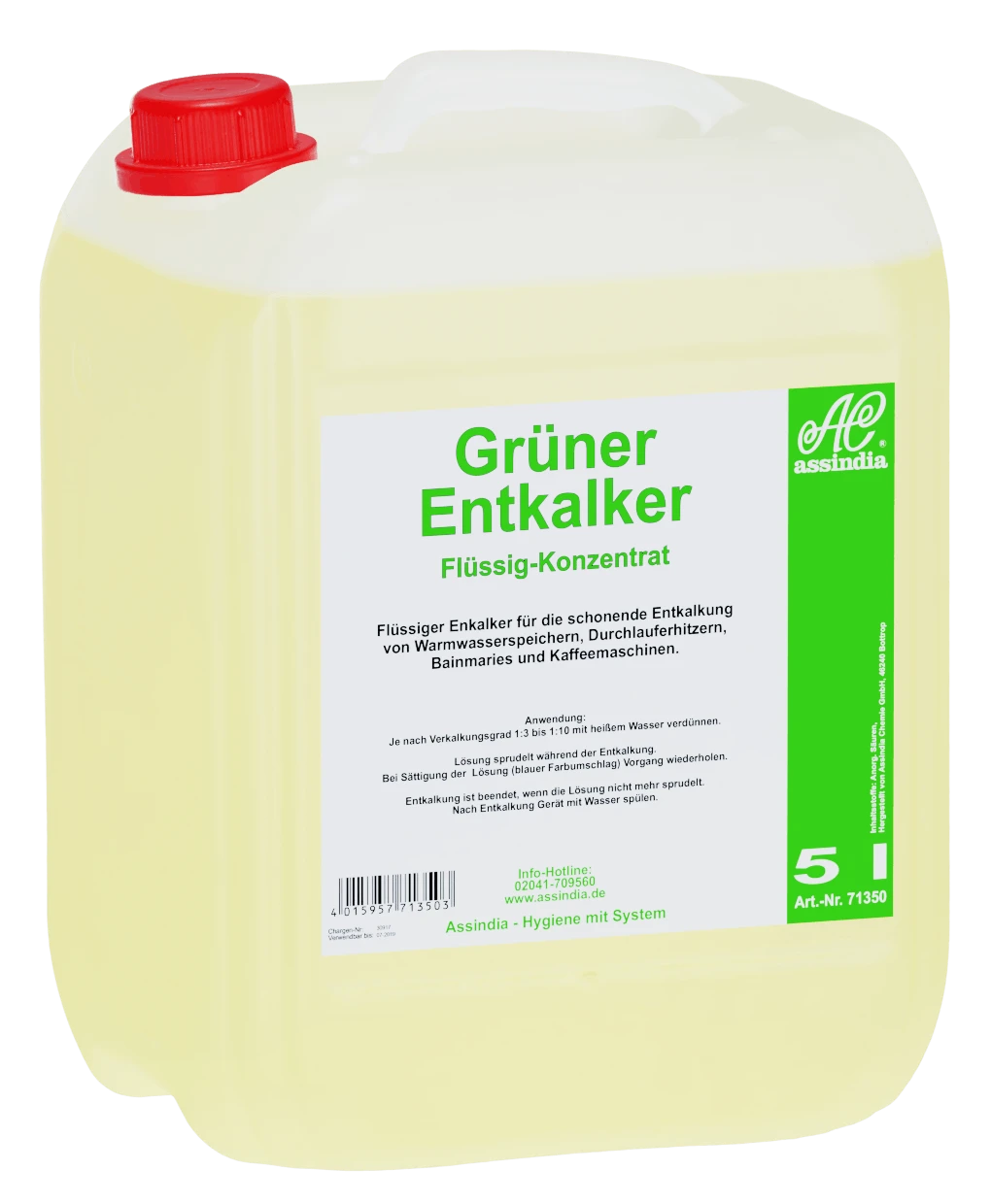 Grüner Entkalker 1000ml – Bild 3
